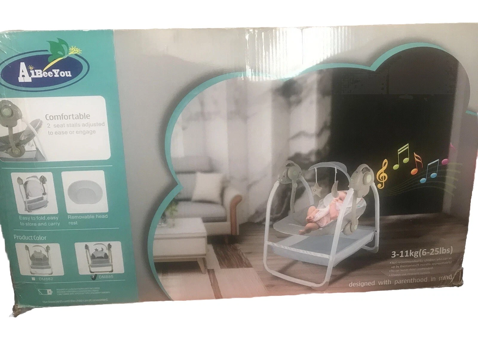 Infant Swing. ELECTRIC!!
Opens in a new window or tab