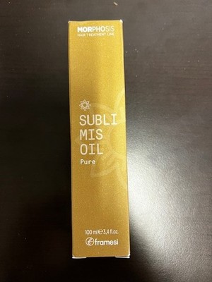 Framesi Morphosis Sublimis Oil Pure 3.4oz New, Hair Treatment  Line