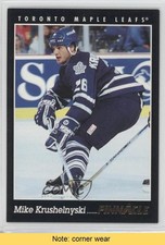 1993-94 Pinnacle French Mike Krushelnyski #328 READ 0z6