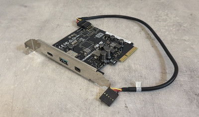 ASUS ThunderboltEX 3 PCIe Card Full Height w/Cable Thunderbolt 3 USB-C