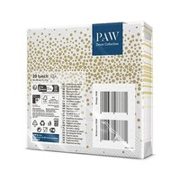 Servietten 33X33Cm 20 Stk. PAW FüR Geburtstag, Party, Hochzeit, Feier
