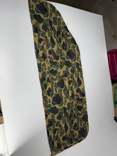 VTG 80’s Hunting Camo Camouflage Compound Bow Arrows Supply Zip Lightweight Bag