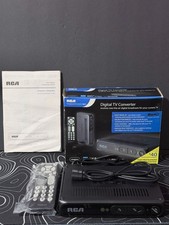 RCA ATSC TV Converter Box DTA800B1L DTV Tuner Digital-to-Analog with Remote