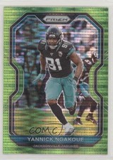 2020 Panini Prizm Neon Green Pulsar Prizm Yannick Ngakoue #99 0b3