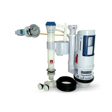 Toilet Repair Kit Water Saving Dual Flush Valve Fits Standard 2 inch Drain