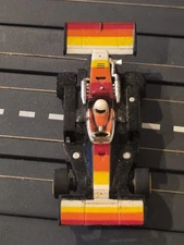 AURORA AFX G + Plus F1 #1 INDY SPECIAL #1735 Black HO Slot Car Nice!