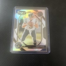 Drew Brees 2024 Panini Select Club Level Silver Prizms Die-cut #253 Chargers