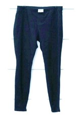 Women's Black Leggins Lounge Pants Slip On Size XL 001