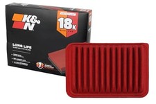 Engine Air Filter: Long Life 18,000 Mile Replacement Air Filter: Compatible