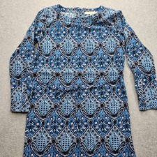 Loft Women's XSP Blue Floral Dress