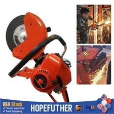 2-stroke Gas Demolition Saw Concrete Cutter Metal Concrete Cut Off Saw &Blade
