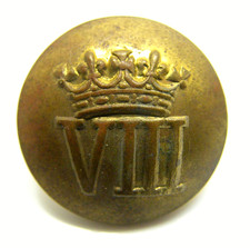 EARLY THE 8TH HUSSARS UNIFORM ARMY BUTTON PART COLLECTION