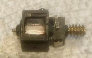 N scale Bachmann 0-6-0 steam engine motor for parts -A