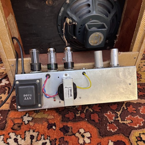 Vintage 1955 Fender Harvard 5F10 Tweed 1x10 USA Valve Amplifier Combo *1950s* - Bild 21 von 24