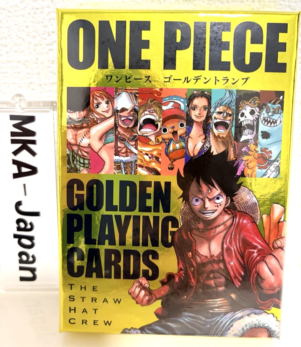 Shueisha One Piece Golden Playing Cards Trump The Straw Hat Crew