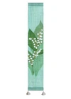 Kyoto Mini Tapestry Handpainted Linen Wall HangingLily of the Valley Japan