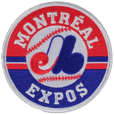 Montreal Expos Primary Team Logo Round Official MLB Jersey Sleeve Baseball Patch