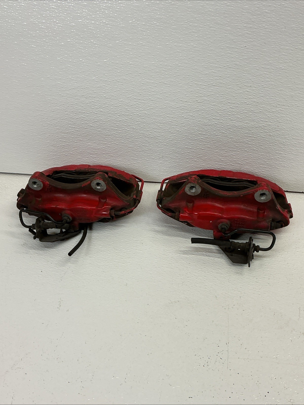 14-17 Maserati Quattroporte S Q4 M156 Rear Left Right Brake Caliper Brembo Set