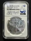2020 S$1 American Silver Eagle NGC BU ANA Past President ➡️ CLIFFORD MISHLER ⬅️