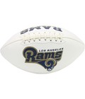 NFL Unisex LA Rams Football Souvenir, White, Official Size