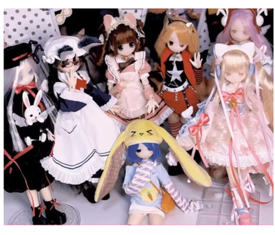 Magical Girl Series BJD Blind Box Confirmed BJD Action Figures Toy Gift Doll