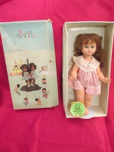 Poupée Bella Ornella 55cm - Années 70 - Boîte D'origine - Fabriquée En France