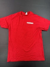 Port & Company Sheetz T-Shirt Mens Medium Double Sided Graphic Print NEW