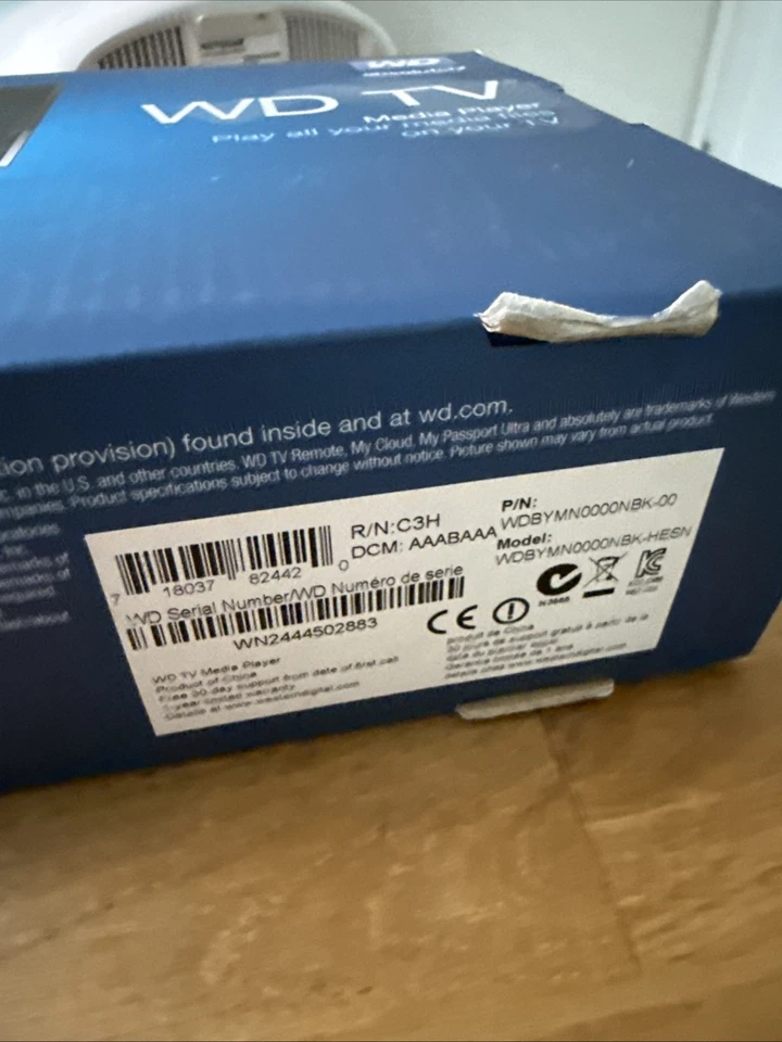 REPRODUCTOR MULTIMEDIA WD TV C3H WDBY MN0000BK-00 Foto 2 de 4