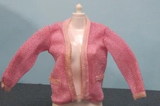 1987 PET SHOW FASHIONS Barbie Doll clothes PINK DRESSy JACKET 3659 mint glitter