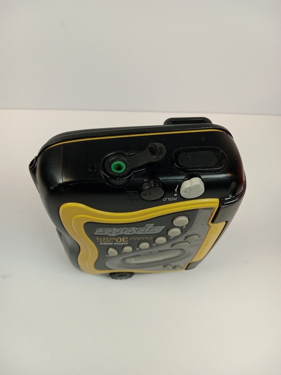 Sony Walkman Sports WM-FS220 cassette AM FM 90's Vintage | eBay