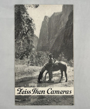 1940s Zeiss Ikon Cameras Catalog Cowboy Cover Vintage Film Photography Booklet
