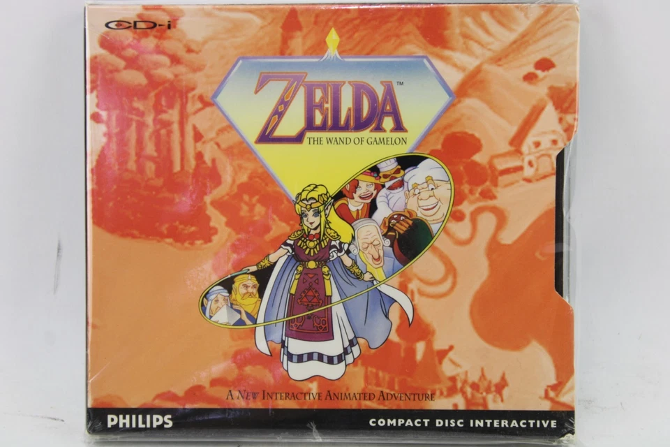 Philips CDi Zelda Gamelon + Link Faces Evil Factory Sealed w/ Macy's Sticker - Image 3 of 4