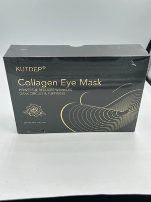 Kutdep Collagen Eye Mask. Reduces Wrinkles Dark Circles & Puffiness 30 PAIRS