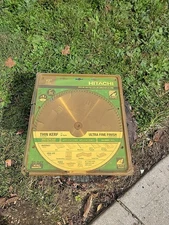 New Hitachi 12"table saw blade,90Tooth, Thin Kerf, Carbide Tip Original Package