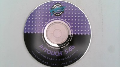 WONDERWARE 06-650 INTOUCH 5.66 PROCESS VISUALIZATION CD
