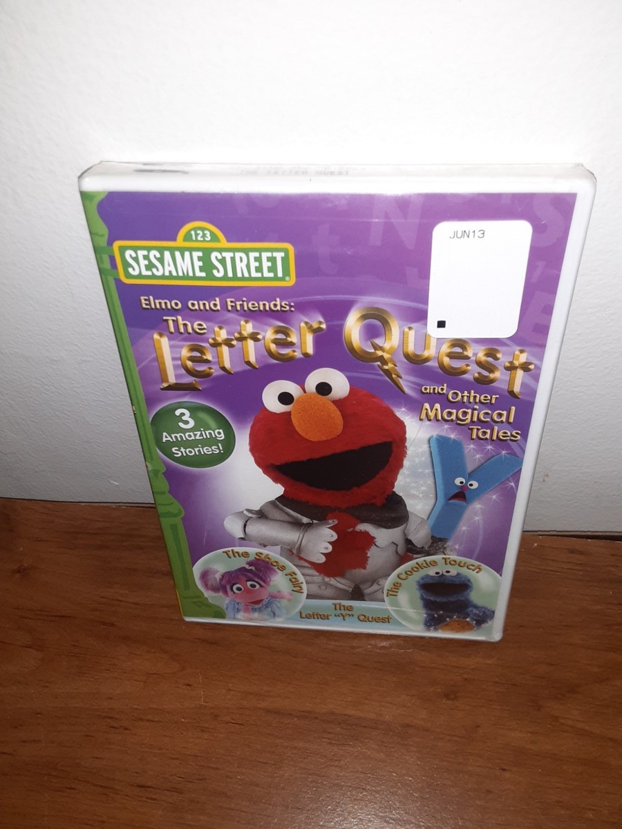 SESAME STREET: The Letter Quest and Other Magical Tales DVD Elmo