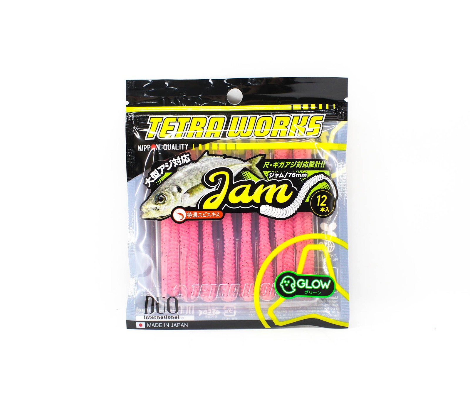 Duo Soft Lure Tetra Works Jam 76mm 12 per pack S502 (0077)