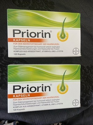 Priorin Kapseln 2x 120 Stück PZN 04002065 Gesamt 240 St