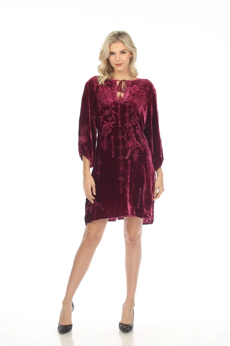 Johnny Was Velvet Dresses for Women for sale - eBay