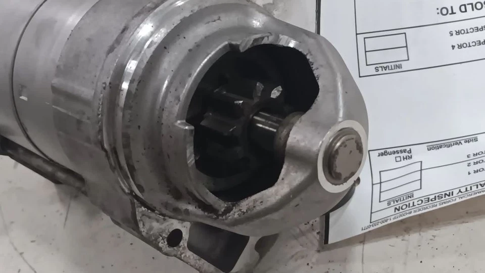 Engine Starter Motor RWD Fits 07-12 16-17 LEXUS LS460 - Image 4 of 4