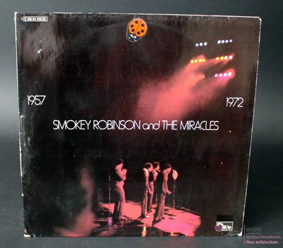 Smokey Robinson and the Miracles   1957 1972 Live (Vinyl) Doppel-LP, gebraucht