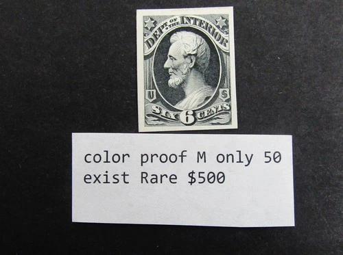 nystamps US Stamp Color Proof Mint Only 50 Exist Rare $500      A3x3398