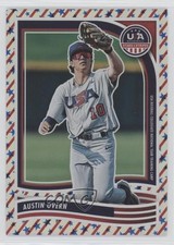 2024 Panini Stars and Stripes Stars & Stripes 5/50 Austin Overn #173 1b03