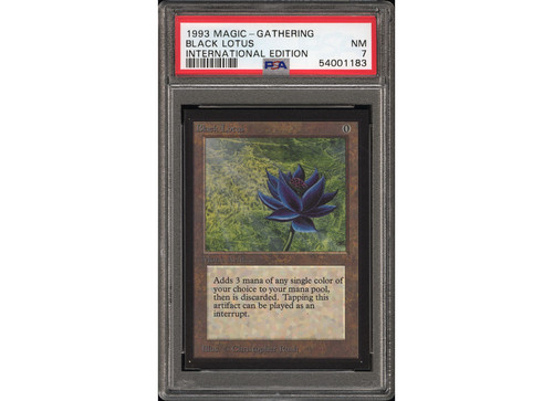 Black Lotus (IE) International Edition, PSA 7, Near Mint