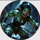 1 OZ 999 PURE SILVER HAYLEYBUG MINT FURY UNCHAINED COLORIZED ART ROUND HULK GIRL