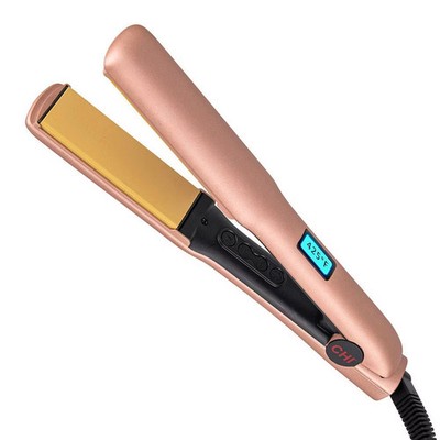 CHI Digital Hair Straightener Straightening Flat Iron Rose Gold