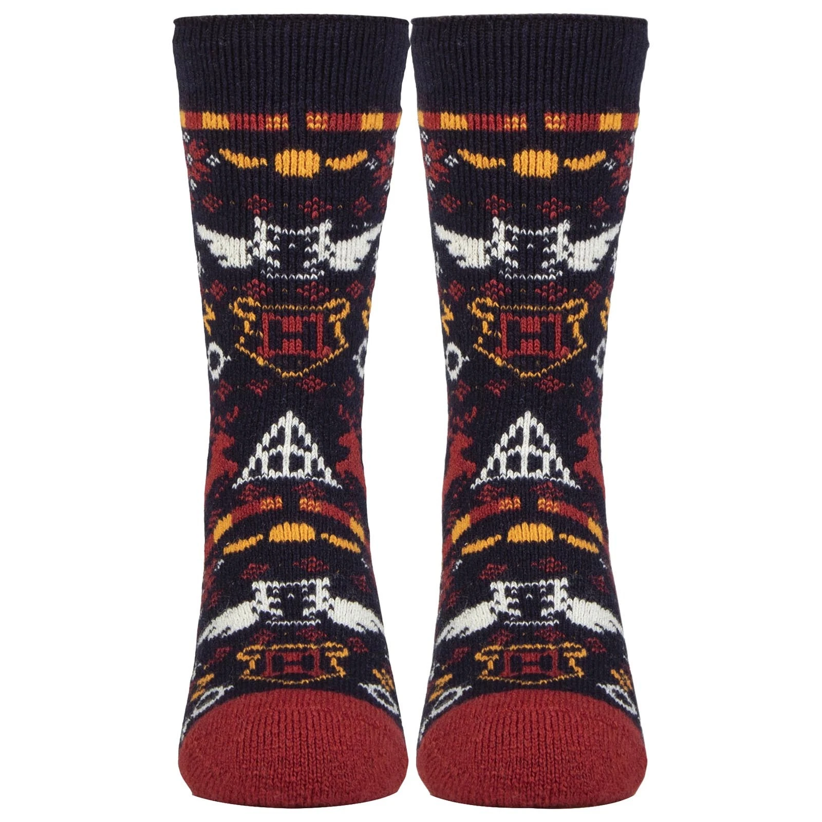 Womens Harry Potter Thermal Socks by Heat Holders Lite , Fluffy Inner Socks