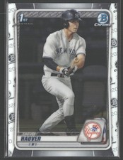 2020 Bowman Draft #BD-113 Trevor Hauver Chrome