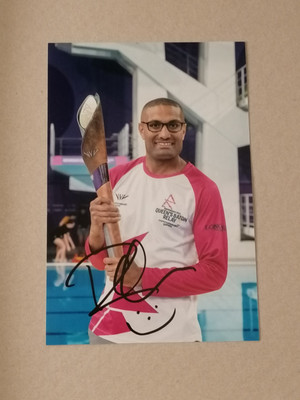 STRICTLY COME DANCING. WBA. WEST BROM FAN SIGNIERTES FOTO 6 X 4. RICHIE ANDERSON. 