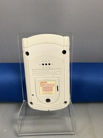 White Visual Memory Unit VMU (Sega Dreamcast) OEM HKT 7000 USA W/ Cover Tested